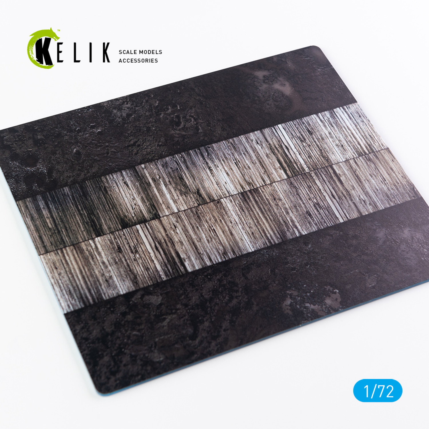 一战木制跑道（法国）- 底座 - 亚克力 3 毫米（180 x 214 毫米）（130 克）（1/72）