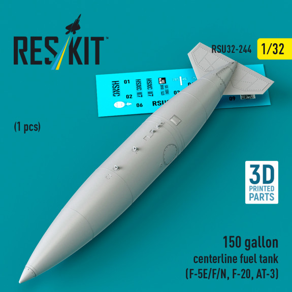 150 加仑中心线油箱（F-5E/F/N、F-20、AT-3）（1 个）